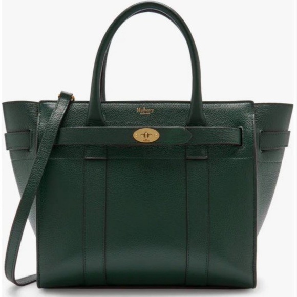 Mulberry Bag - Small Zipped Bayswater Leather Satchel - Picture 6 of 8